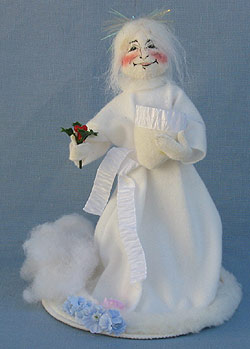Annalee 10" Dickens White Ghost of Christmas Past - Near Mint - 545596a