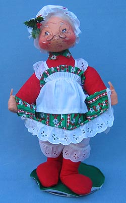 Annalee 18" Mrs Santa Cardholder - Near Mint - 555085 Annalee 18" Mrs Santa Cardholder - Near Mint - 555085