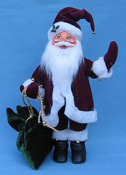 Annalee 15" Jinglebell Santa - Mint - 582605