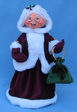 Annalee 13" Jinglebell Mrs Santa - Mint - 582705