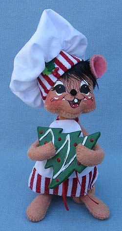 Annalee 6" Shimmermint Chef Mouse - Mint - 600411