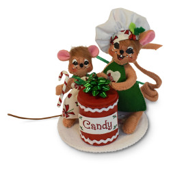 Annalee 5" Baking Buddies Chef Mice 2018 - Mint - 611718