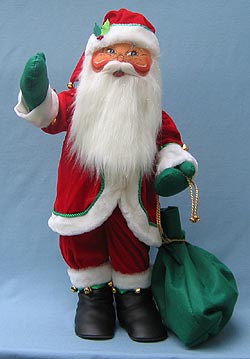 Annalee 30" Jinglebell Mr Santa - Mint - 621006