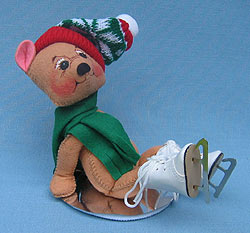 Annalee 8" Bearly Skating - Mint - 631000 Annalee 8" Bearly Skating - Mint - 631000