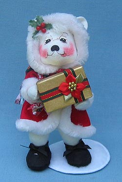 Annalee 8" Mrs Santa Bear - Mint - 632802