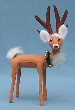 Annalee 8" Reindeer - Buck - Woodland Series - Mint - 643204