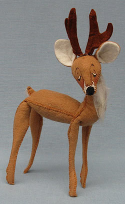 Annalee 10" Reindeer - Buck - Near Mint - 643285x