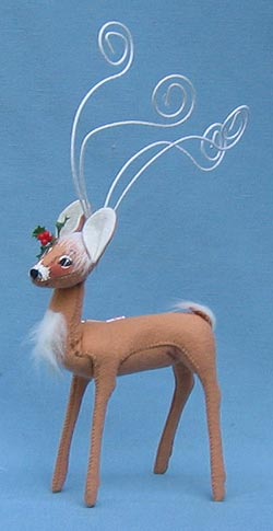 Annalee 10" Cardholder Reindeer - Mint - 643301