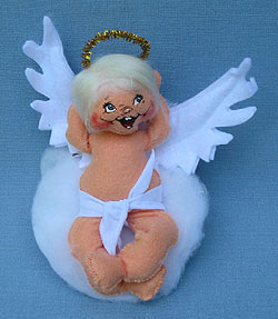 Annalee 6" Daydreaming Baby Angel - Mint -650010