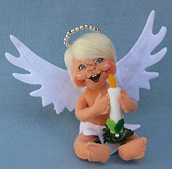 Annalee 7" Candlelight Angel 2013 - Mint - 650213