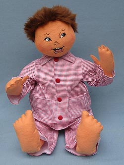 Annalee 30" PJ Christmas Morning Boy - Mint - 650410 Annalee 30" PJ Christmas Morning Boy - Mint - 650410