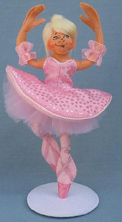 Annalee 9" Nutcracker Ballerina Sugarplum Fairy Dancer 2013 - Mint - 650813