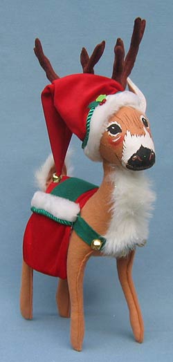 Annalee 16" Amber Jinglebell Reindeer - Mint - 658006