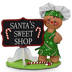 Annalee 5" Gingerbread Chef Sweet Shop 2022 - Mint - 660022