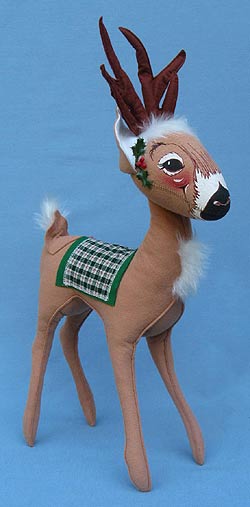 Annalee 18" Reindeer with Saddle - Mint - 660095