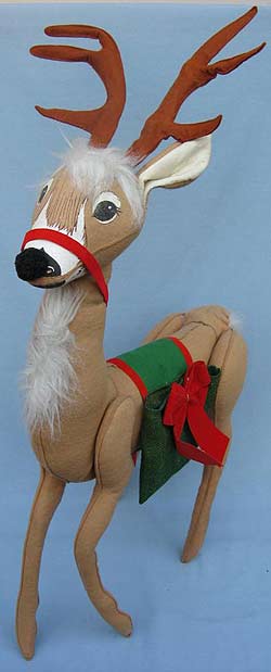 Annalee 36" Reindeer with Saddlebags - Excellent / Very Good - 670084a