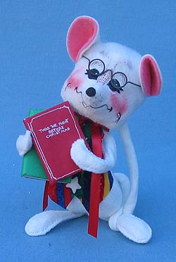 Annalee 7" Christmas Tales Mouse - Mint - 690200