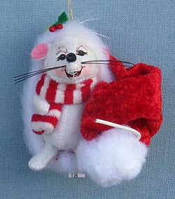 Annalee 3" MerryMint Mouse Ornament 2014 - Mint / Near Mint - 700014