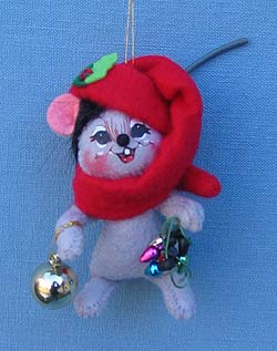 Annalee 3" Christmas Lights Mouse Ornament - Mint - 700608
