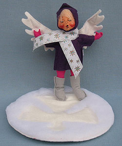 Annalee 7" Angels in the Snow Vignette - Closed Eyes - Mint - 715198xooh