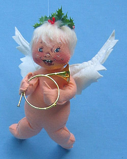Annalee 12" Flying Angel with Instrument - Mint - 716287