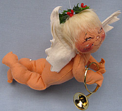 Annalee 12" Flying Angel with Instrument - Mint - 716287xx Annalee 12" Flying Angel with Instrument - Mint - 716287xx