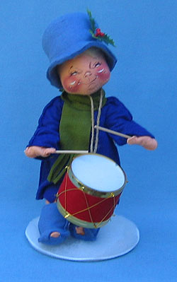 Annalee 12" Blue Drummer Boy - Closed Eyes - Excellent - 722588xx Annalee 12" Blue Drummer Boy - Closed Eyes - Excellent - 722588xx