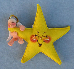 Annalee 3" Angel with 7" Tree Top Star Ornament - Mint - 727194xx