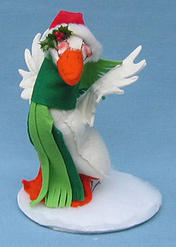 Annalee 10" Christmas Goose - Mint - 740287