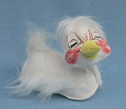 Annalee 5" Baby Swan - Closed Eyes - Near Mint  - 740889x