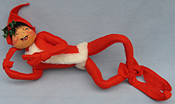 Annalee 22" Christmas Elf - Red - Mint - 744883xolaugh