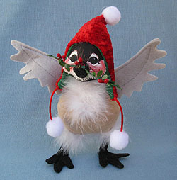 Annalee 6" Cozy Christmas Chickadee 2013 - Mint - 750213