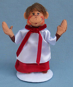 Annalee 6" Choir Monkey 2014 - Mint - 750914