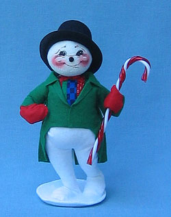 Annalee 7" Snowy Gentlemen Snowman - Mint - 751100