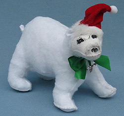 Annalee 9" Polar Bear - Mint - Prototype - 751209p