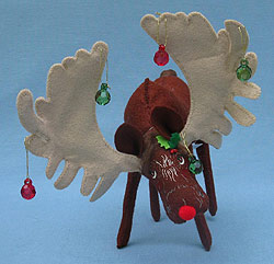 Annalee 9" Masquerade Moose - Mint - 752110