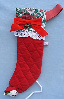 Annalee 22" Christmas Stocking - 1994 - Excellent - 755094a