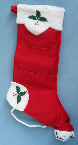 Annalee 25" Red Christmas Stocking Cardholder - Mint - 755505sq