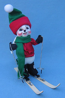 Annalee 7" Alpine Ski Mouse - Mint - 769602