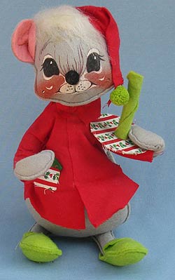 Annalee 12" Nightshirt Mouse with Candle - Near Mint - 777080oxa
