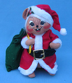 Annalee 10" Mr Santa Mouse - Mint - 777204