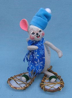 Annalee 5" Snowshoe Mouse - Mint - 778602
