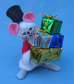 Annalee 4" Gift Giver Mouse - Mint - 778903