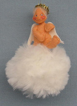 Annalee 3" Angel on Soft Cloud Ornament - Near Mint - 788084oxa