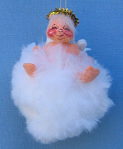 Annalee 3" Angel on Soft Cloud Ornament - Mint - 788084xx