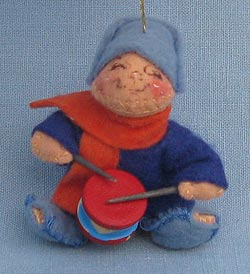 Annalee 3" Drummer Boy Ornament - Excellent - Signed - Museum - 793586sxxa