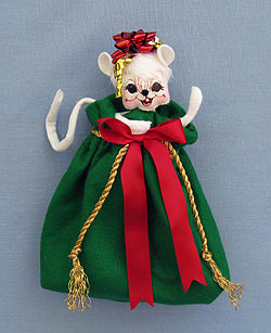 Annalee 6" Mouse in Toybag Wall Decor - Mint - 800009