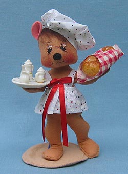 Annalee 8" Chef Bistro Bear - Mint - 854200