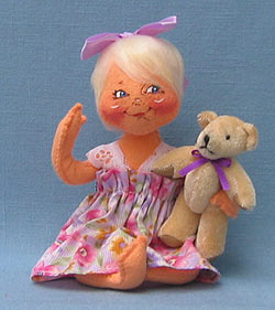 Annalee 7" I Love My Teddy Kid - Mint - 854905