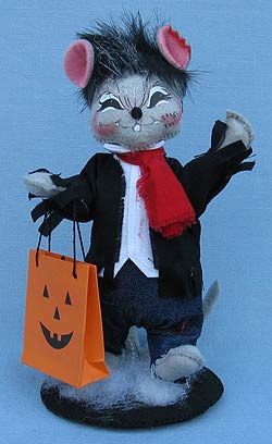 Annalee 6" Zombie Mouse AIA 2018 - Mint - 860318
